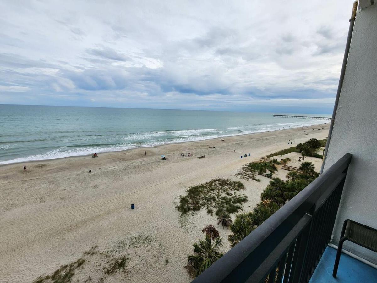 Ocean Front King Suite With Incredible Views! Sun N Sand Resort 706 Myrtle Beach Exteriör bild