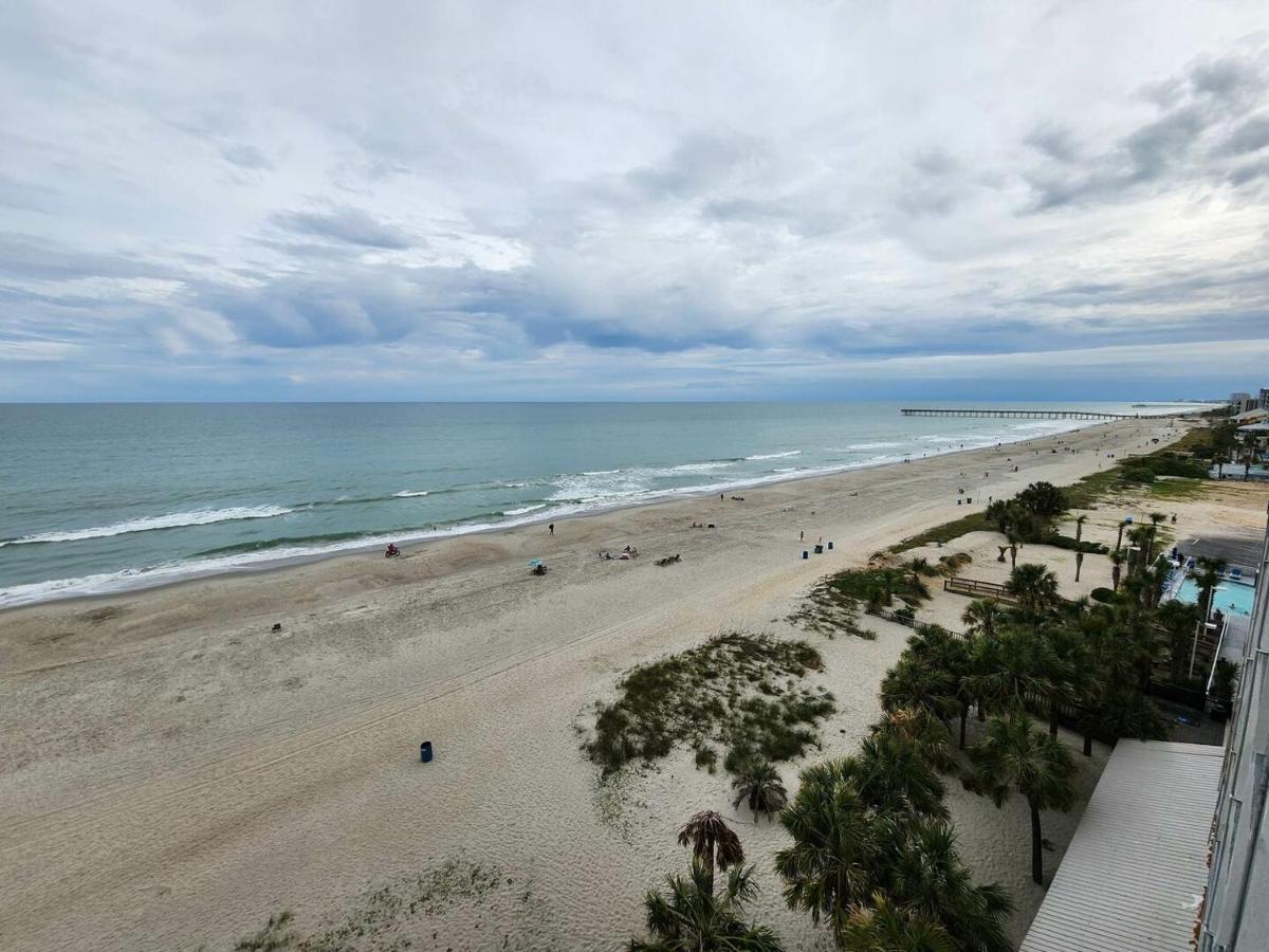 Ocean Front King Suite With Incredible Views! Sun N Sand Resort 706 Myrtle Beach Exteriör bild